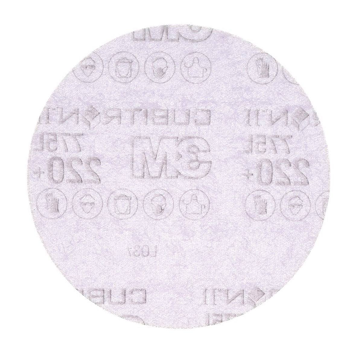 3M Cubitron II Hookit film disc 775L, 150 mm, 220+, unperforated #744493