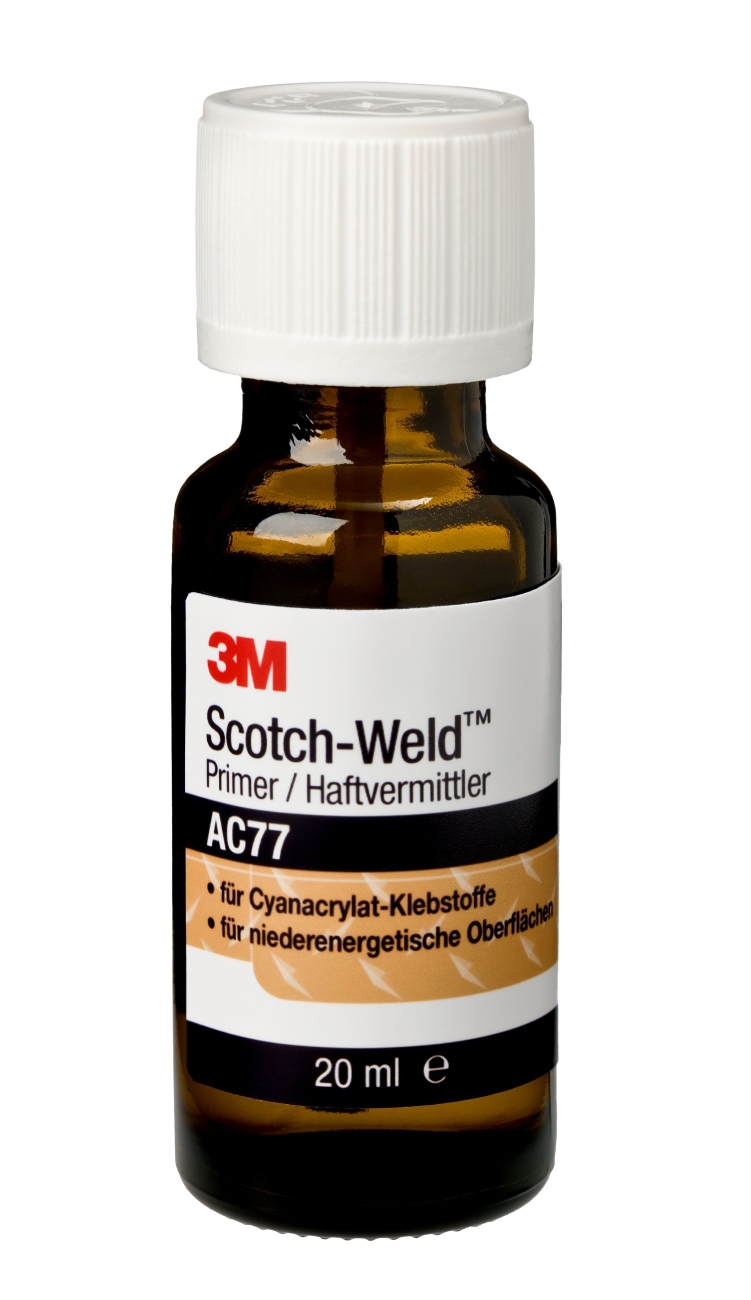 3M Scotch-Weld Primer voor cyanoacrylaatlijmen AC 77, 20 ml