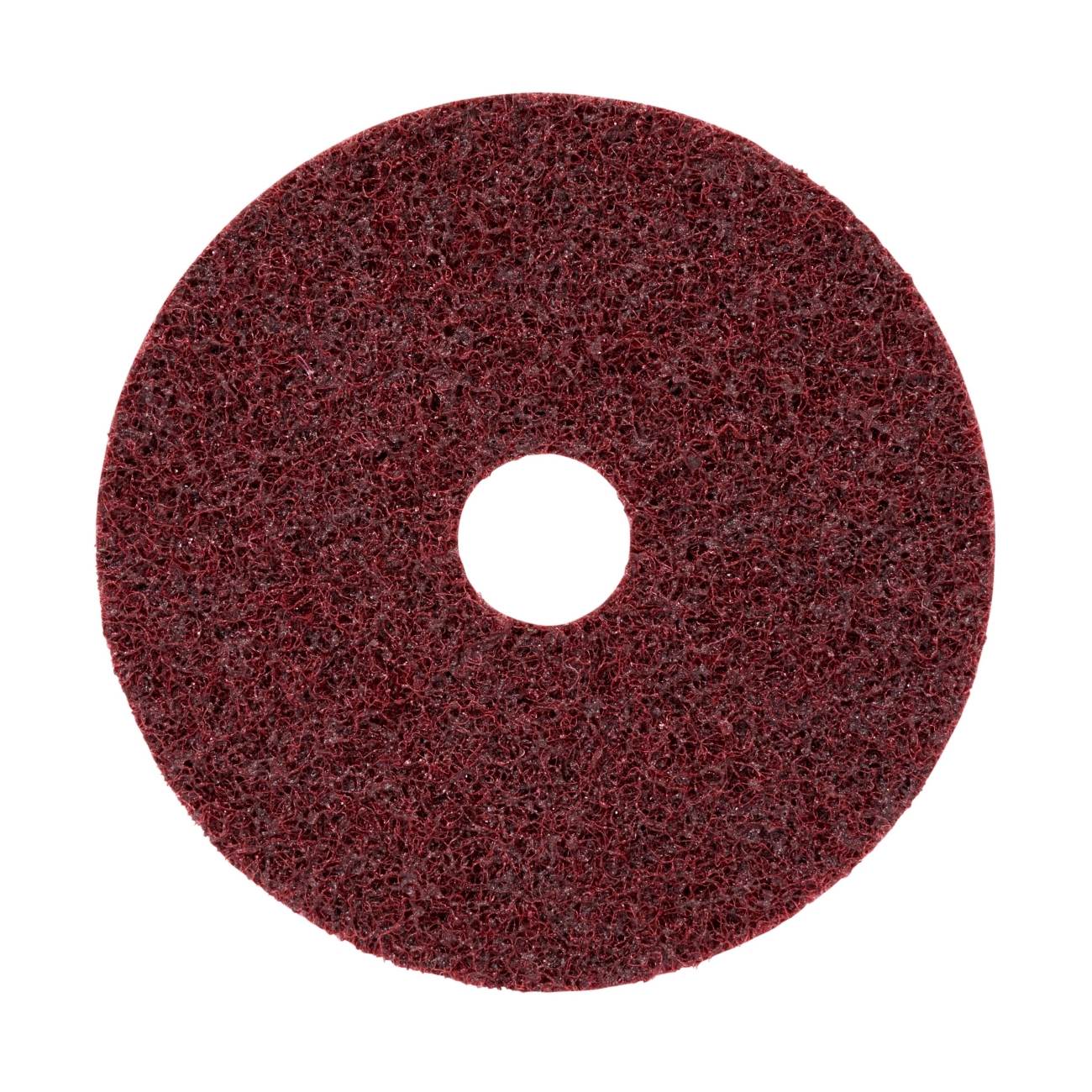 3M Scotch-Brite Non-woven disc SC-DH with centring, red, 178 mm, 22 mm, A, medium