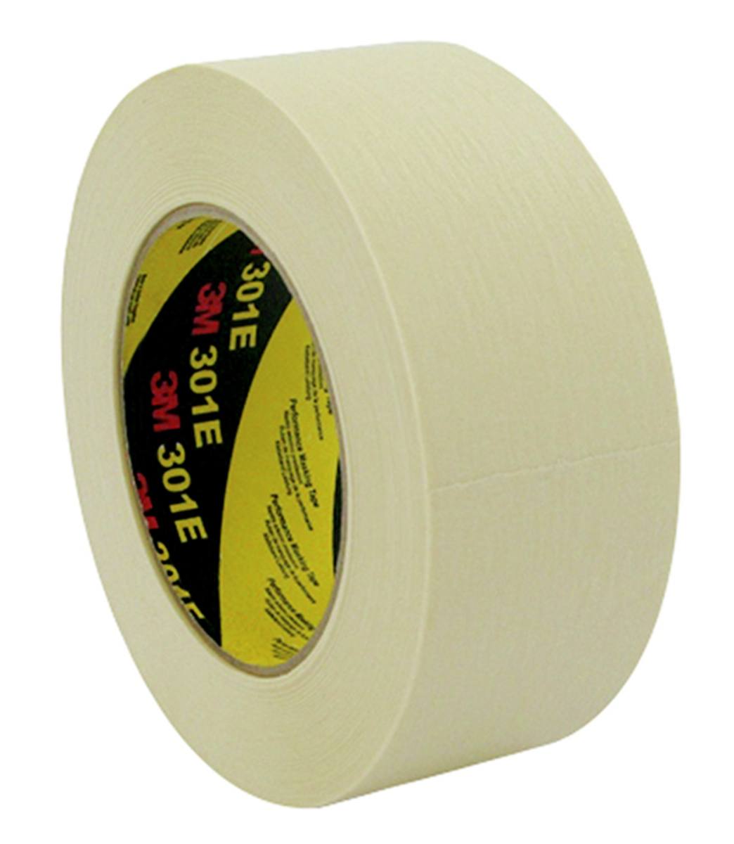 3M Crepe tape 301E, beige, 1526 mm x 50 m, 0.150 mm