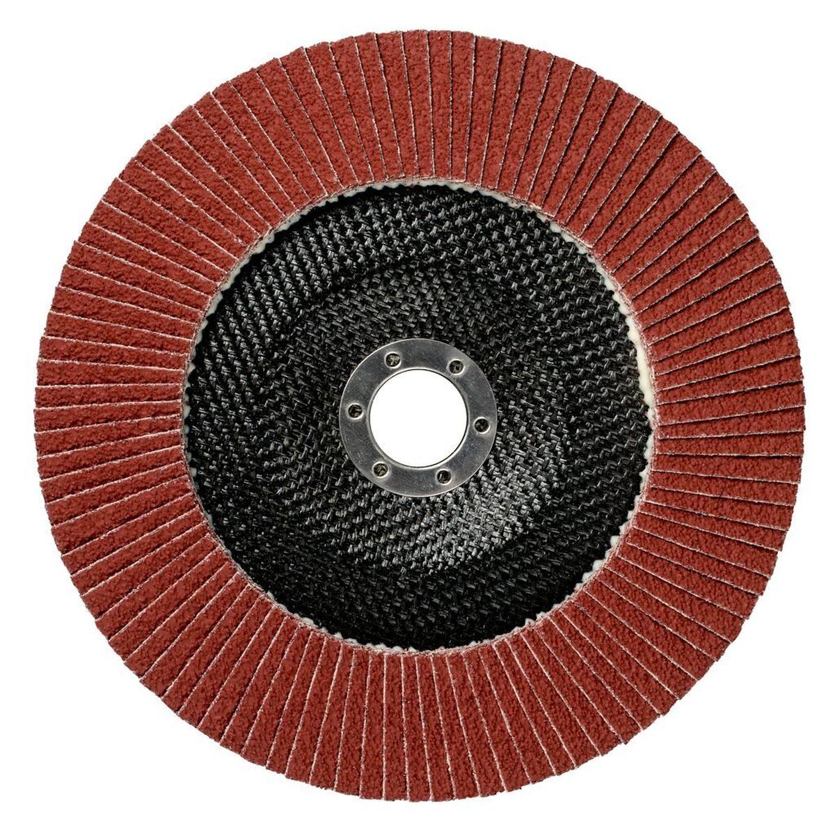 3M Cubitron II flap disc 967A, 180 mm, 22.23 mm, P40 #65060 conical