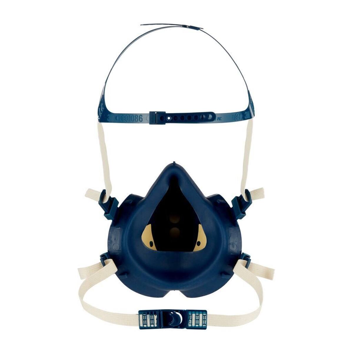 3M 4251+ Masque de protection respiratoire FFA1P2RD contre les gaz et vapeurs organiques et les particules jusqu'à 10 fois la valeur limite
