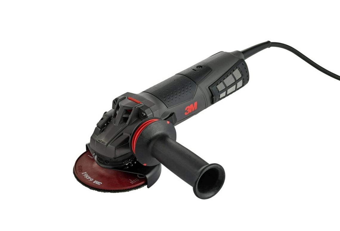 3M Electric angle grinder, 115 mm, fixed speed, 1900W, 220-240 V, 11,500 max. rpm, M14, 14253
