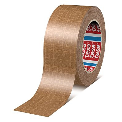tesapack 60013 Papierklebeband glasfaserverstärkten Papierträger 50mmx25m braun