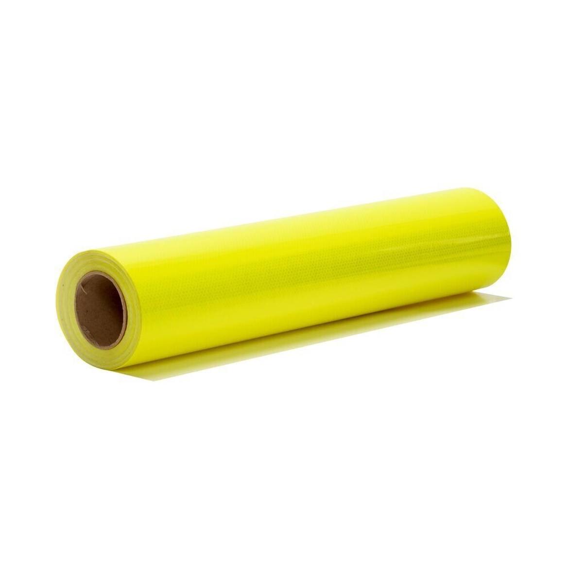 Pellicola riflettente 3M Diamond Grade DG³ 4083, giallo/verde fluorescente (giallo selettivo), 1220 mm x 45,7 m