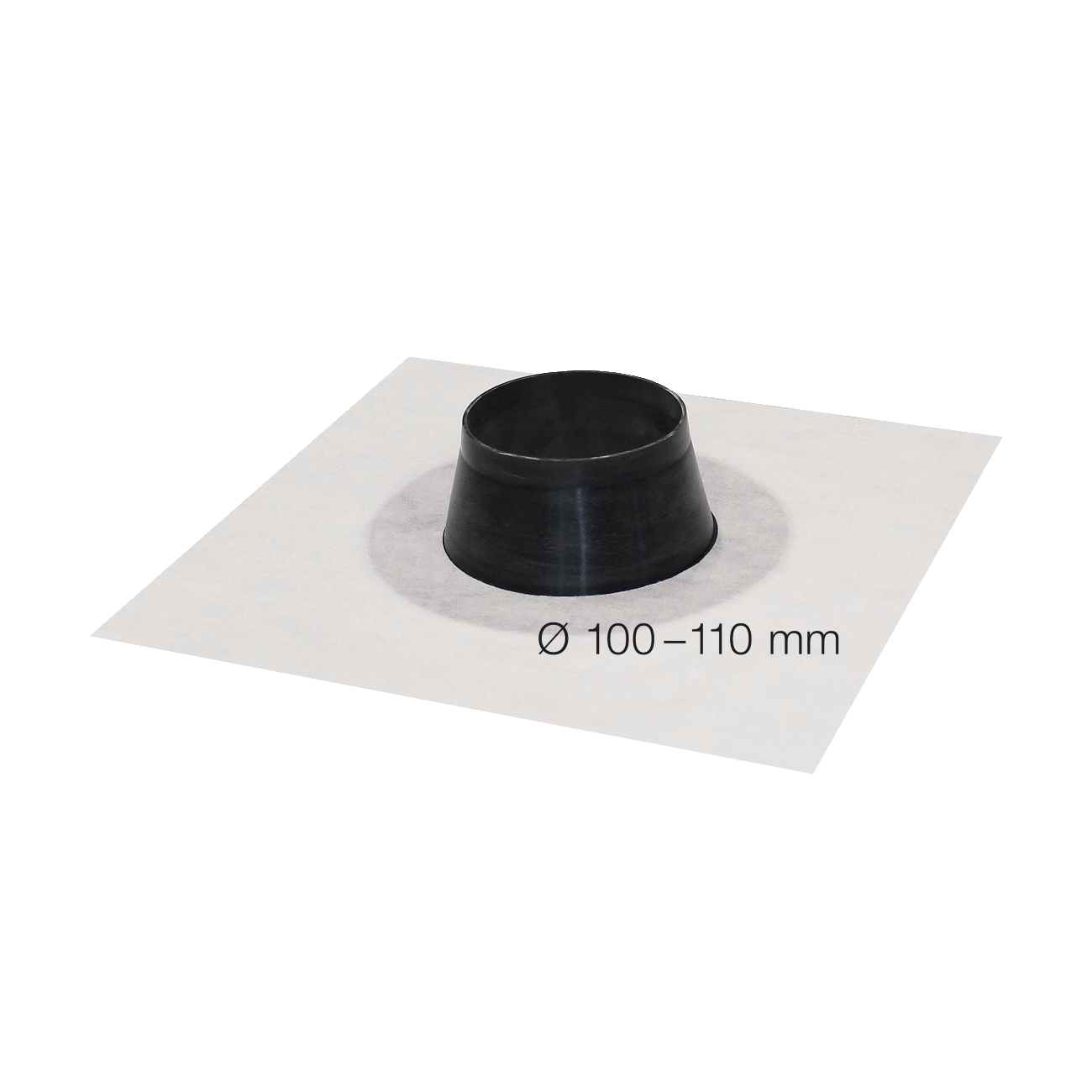  SIGA Fentrim-muhvi valkoinen halkaisija 100-110mmm, putkien läpivientiin