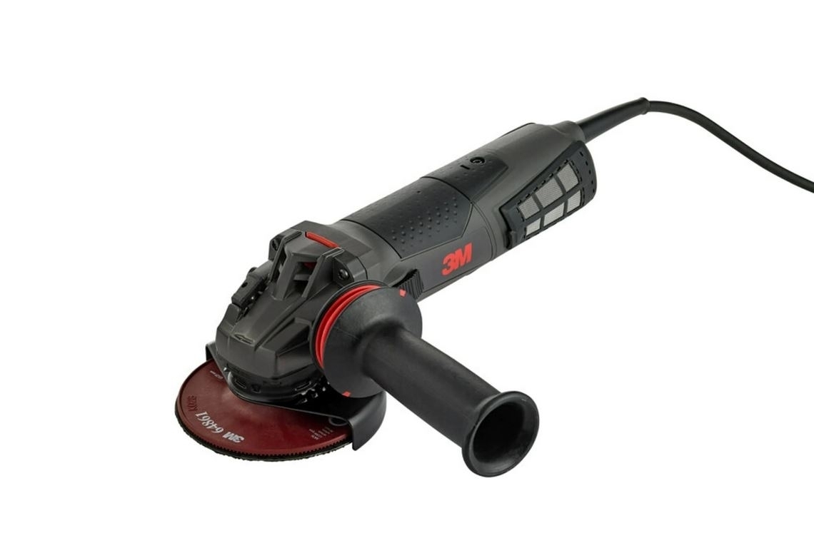 3M Electric angle grinder, 125 mm, variable speed, 1900W, 220-240 V, 11,500 max. rpm, M14, 14291