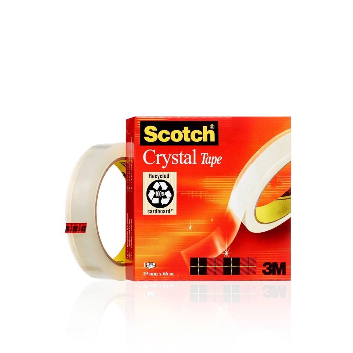 3M Scotch Crystal adhesive tape 1 roll 19 mm x 66 m