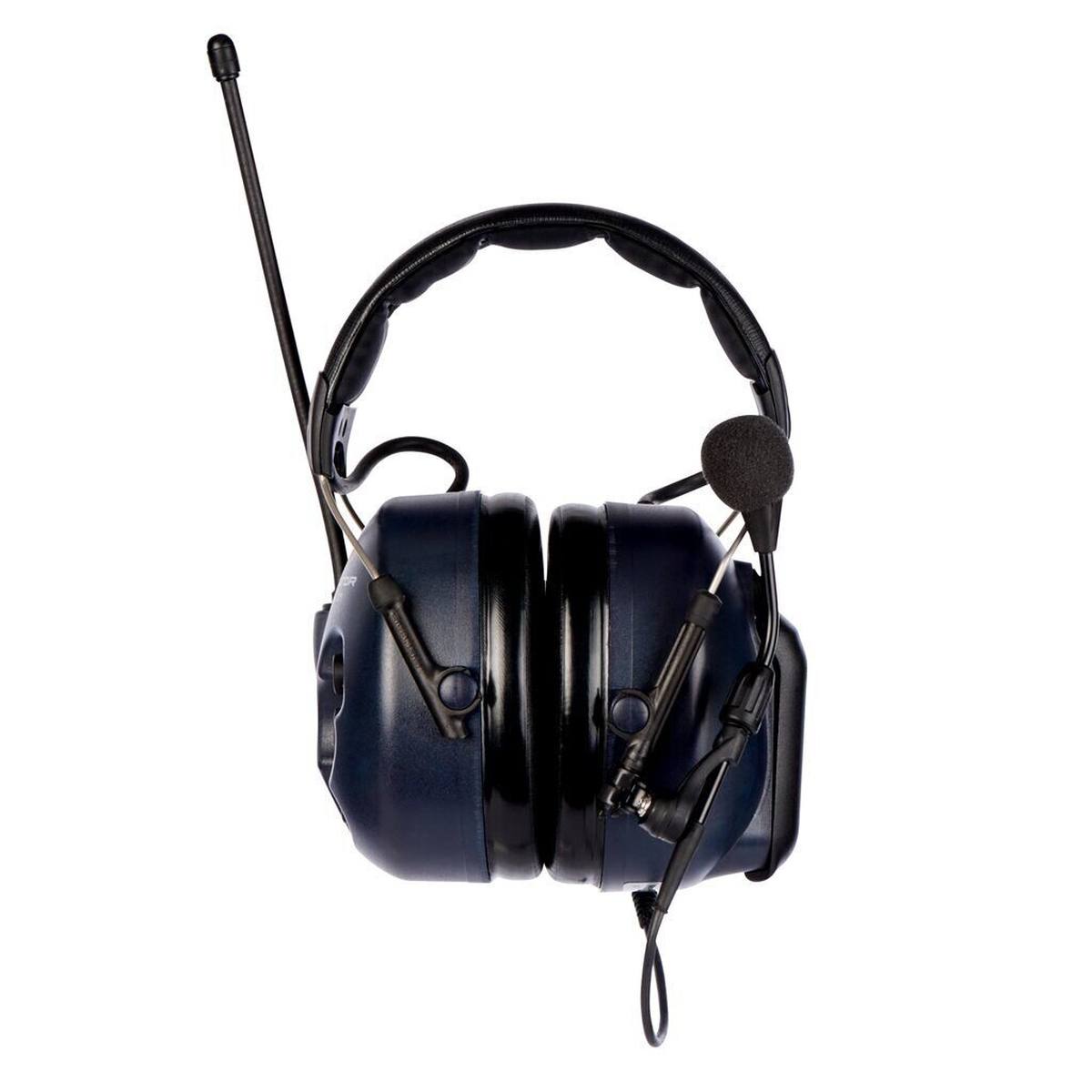 3M LiteCom mit Kopfbügel, eingebautes PMR 446 Funkgerät, inkl. Boom Mikrofon, SNR = 32 dB, blau