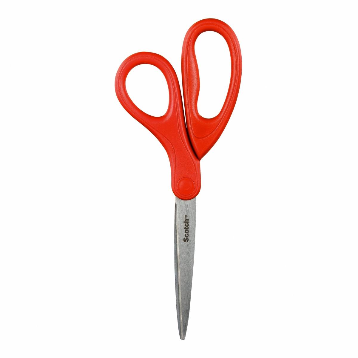 3M Scotch universal scissors red 1 per pack 18 cm