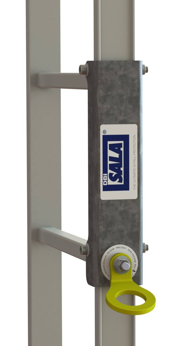 3M DBI-SALA Leiteranschlagpunkt, drehbar, für Aluminiumleitern, Abmessung: 81x47x140 mm, 81x47x140 mm