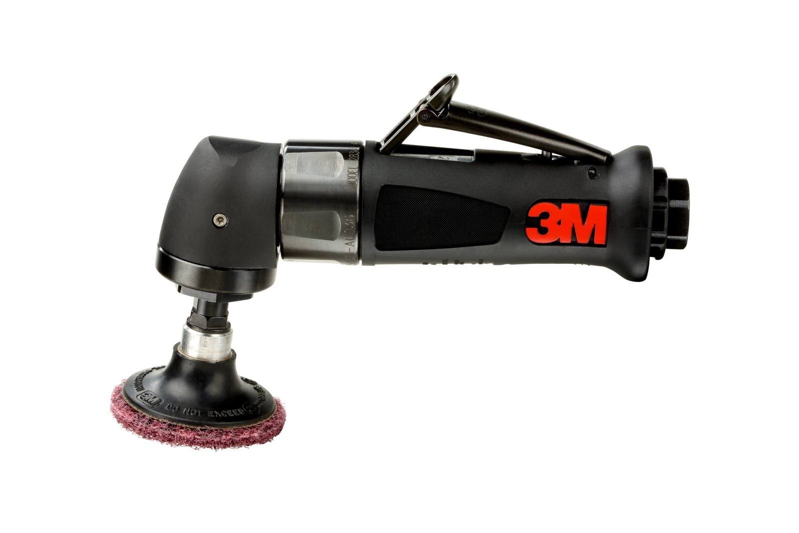 3M Roloc Pneumatic angle grinder 2nd generation, 76 mm, 0.3 hp, 20,000 rpm, 6 mm collet chuck