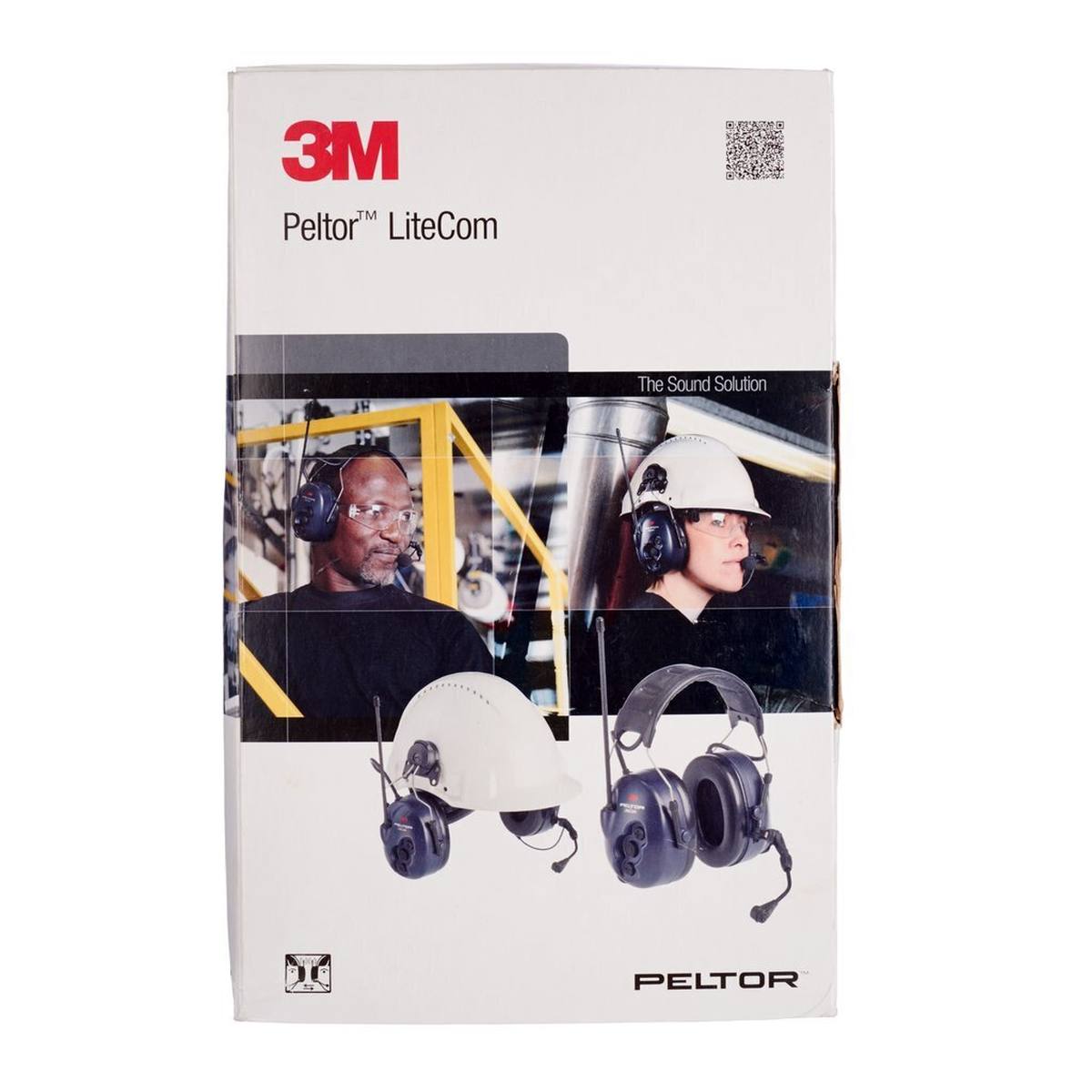 3M LiteCom mit Kopfbügel, eingebautes PMR 446 Funkgerät, inkl. Boom Mikrofon, SNR = 32 dB, blau