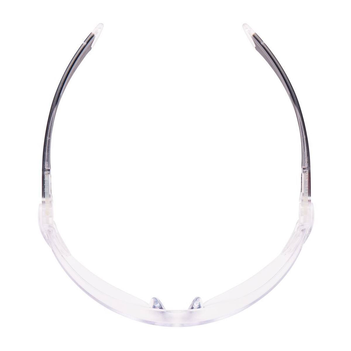 3M 2840 Gafas de protección AS/AF/UV, PC, transparentes, patillas ajustables en longitud e inclinación, terminales blandos