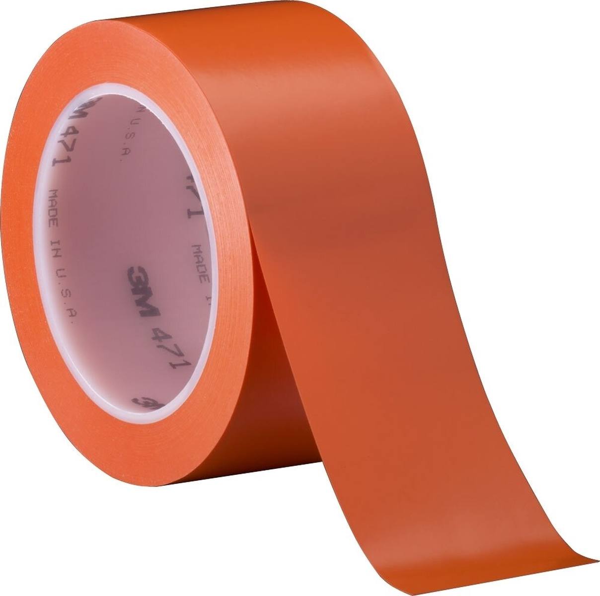 3M ruban adhésif en PVC souple 471 F, orange, 50 mm x 33 m, 0,13 mm