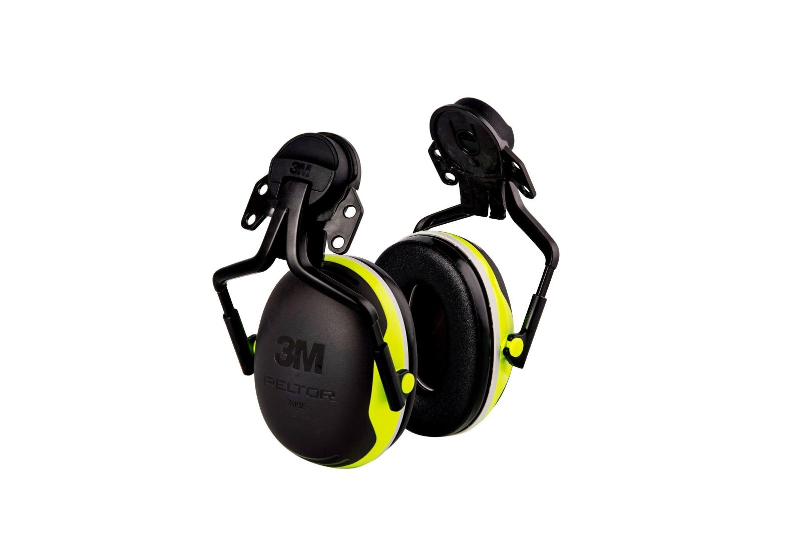 3M PELTOR Ear muffs, 32 dB, warning colour, helmet attachment, X4P5E