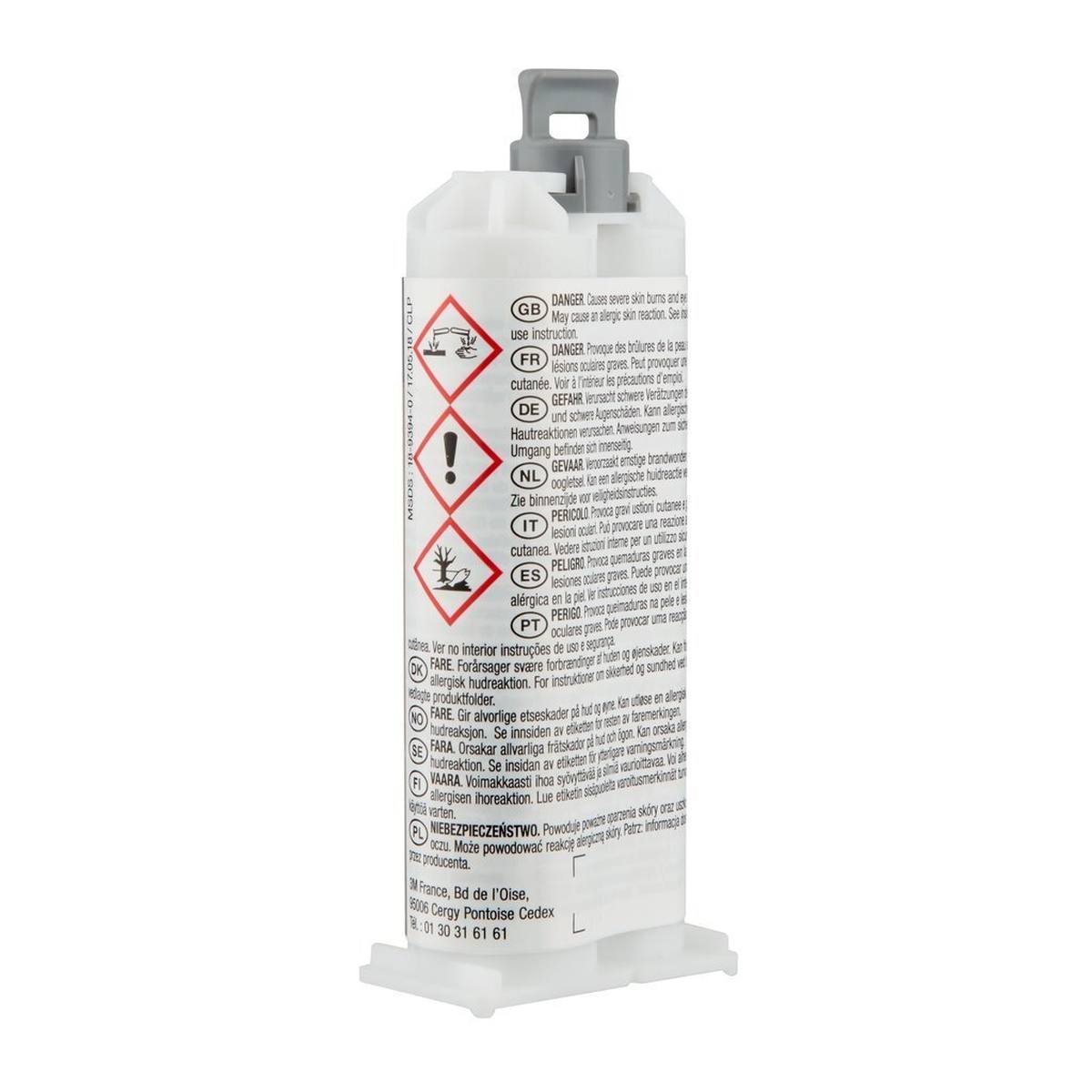 3M Scotch-Weld 2-component construction adhesive based on epoxy resin for the EPX system DP 410, beige, 50 ml