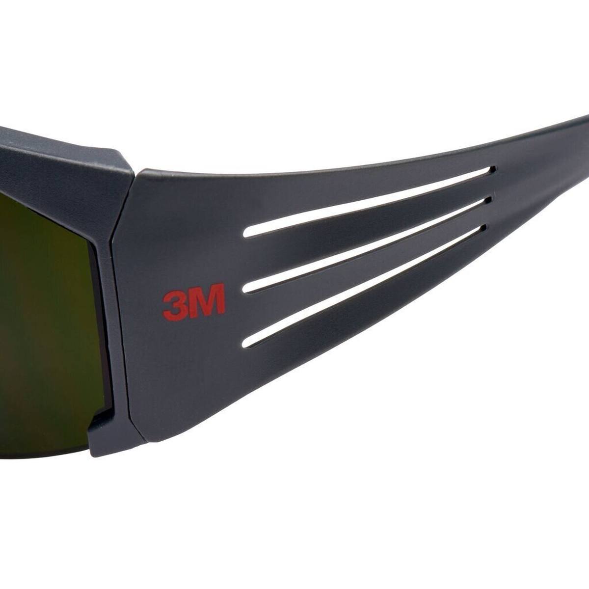3M SecureFit 600 Schutzbrille, graue Bügel, Antikratz-Beschichtung, Schweißglas Schutzstufe 5.0, SF650AS-EU