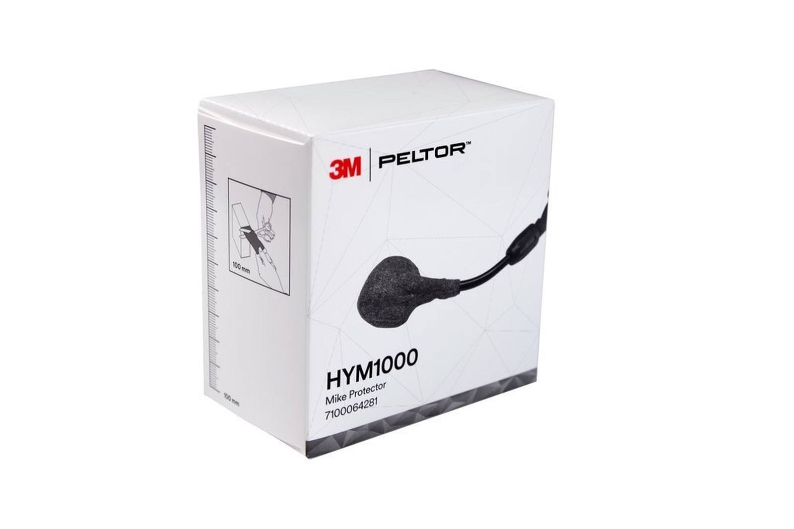 3M PELTOR Microfoonbeschermingstape, rol van 5 m, grijs, HYM1000