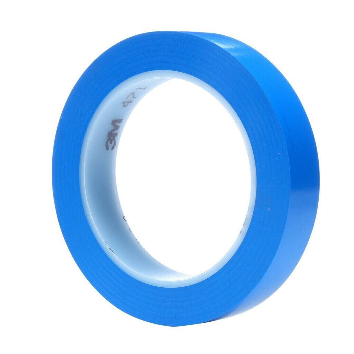 3M ruban adhésif en PVC souple 471 F, bleu, 19 mm x 33 m, 0,13 mm