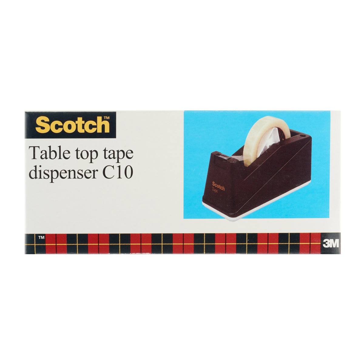 3M Scotch C10 Tischabroller Schwarz