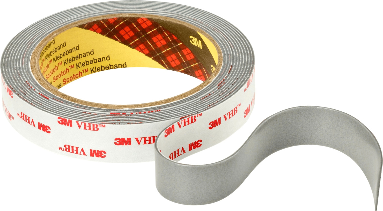 3M VHB adhesive tape RP 230GP, paper liner, gray, 19mm x 3 m, 2.3 mm