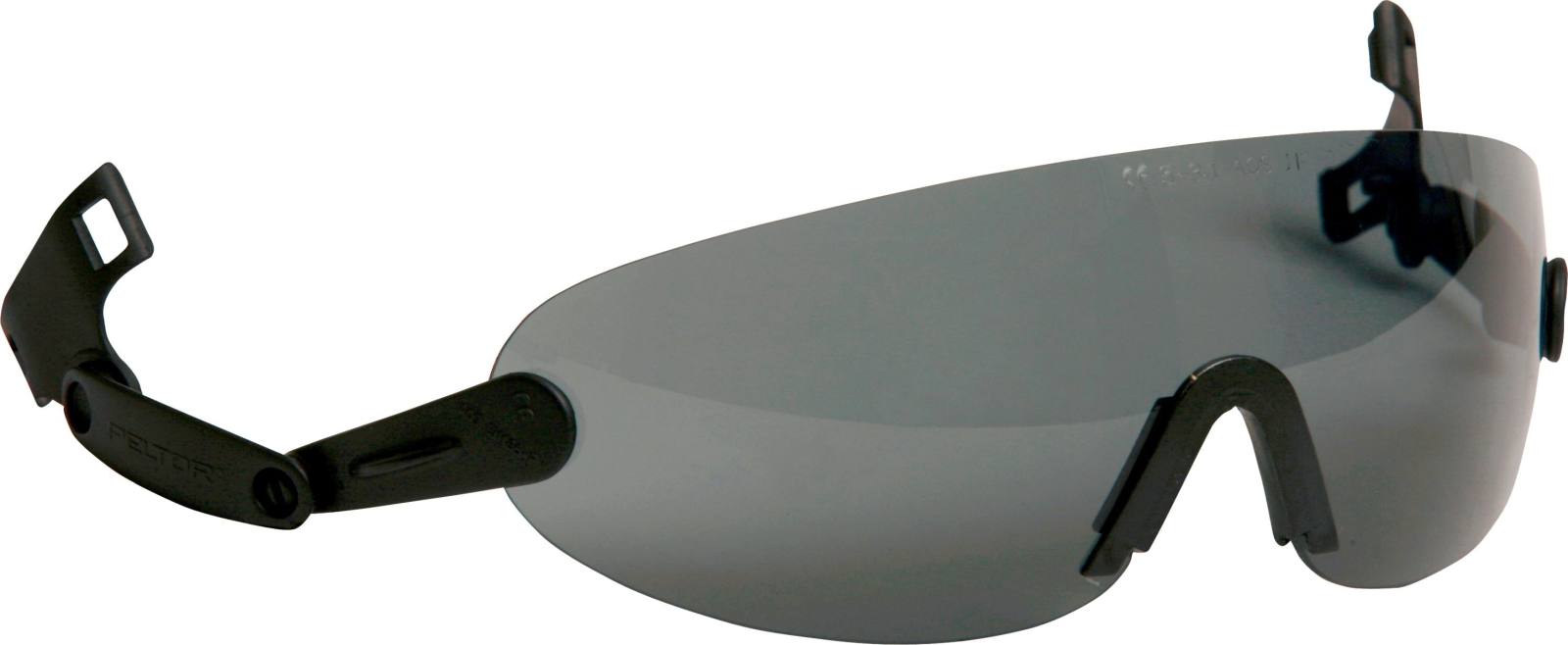 3M Integrierbare Schutzbrille für Schutzhelm, grau, V9G