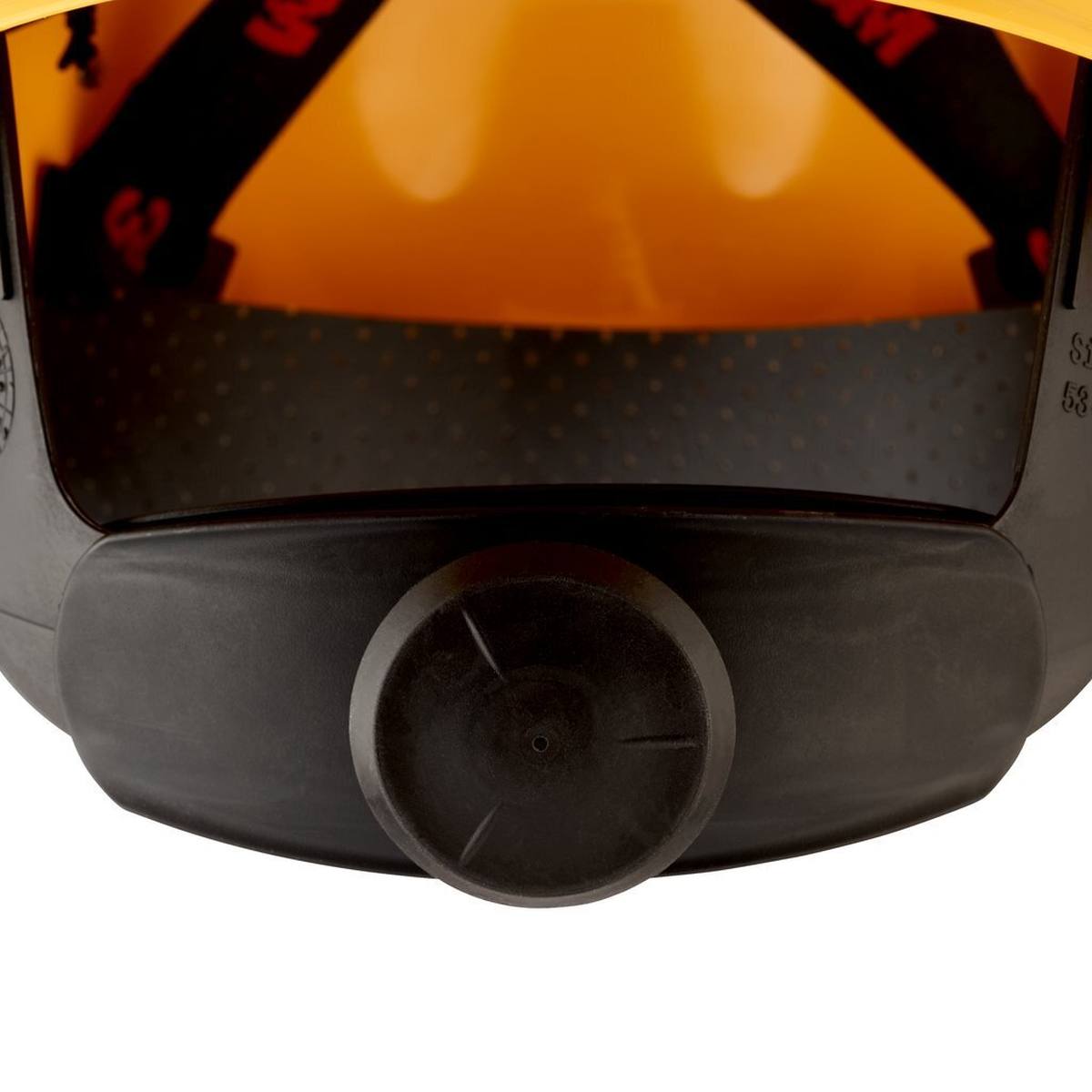 3M G3000 casque de protection G30NUY en jaune, ventilé, avec uvicator, cliquet et bande de soudure en plastique