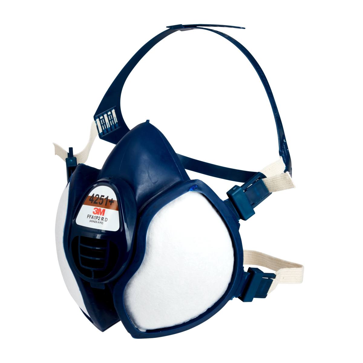 3M 4251+ Atemschutzmaske FFA1P2RD gegen organische Gase und Dämpfe sowie Partikel bis zum 10-fachen Grenzwert
