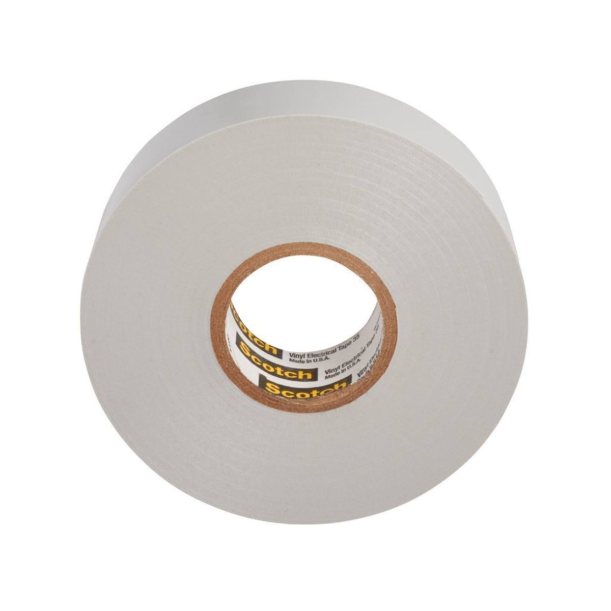 3M Scotch 35 Vinyl Electrical Insulating Tape, gray, 19 mm x 20 m, 0.18 mm