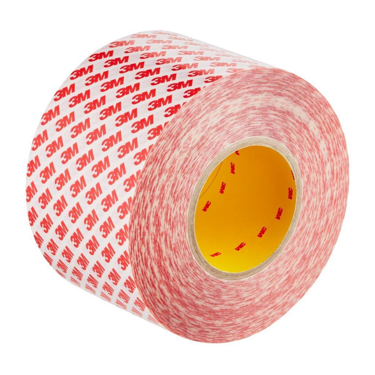 3M Double-sided adhesive tape with polyester backing GPT-020F, transparent, 100 mm x 50 m, 0.202 mm