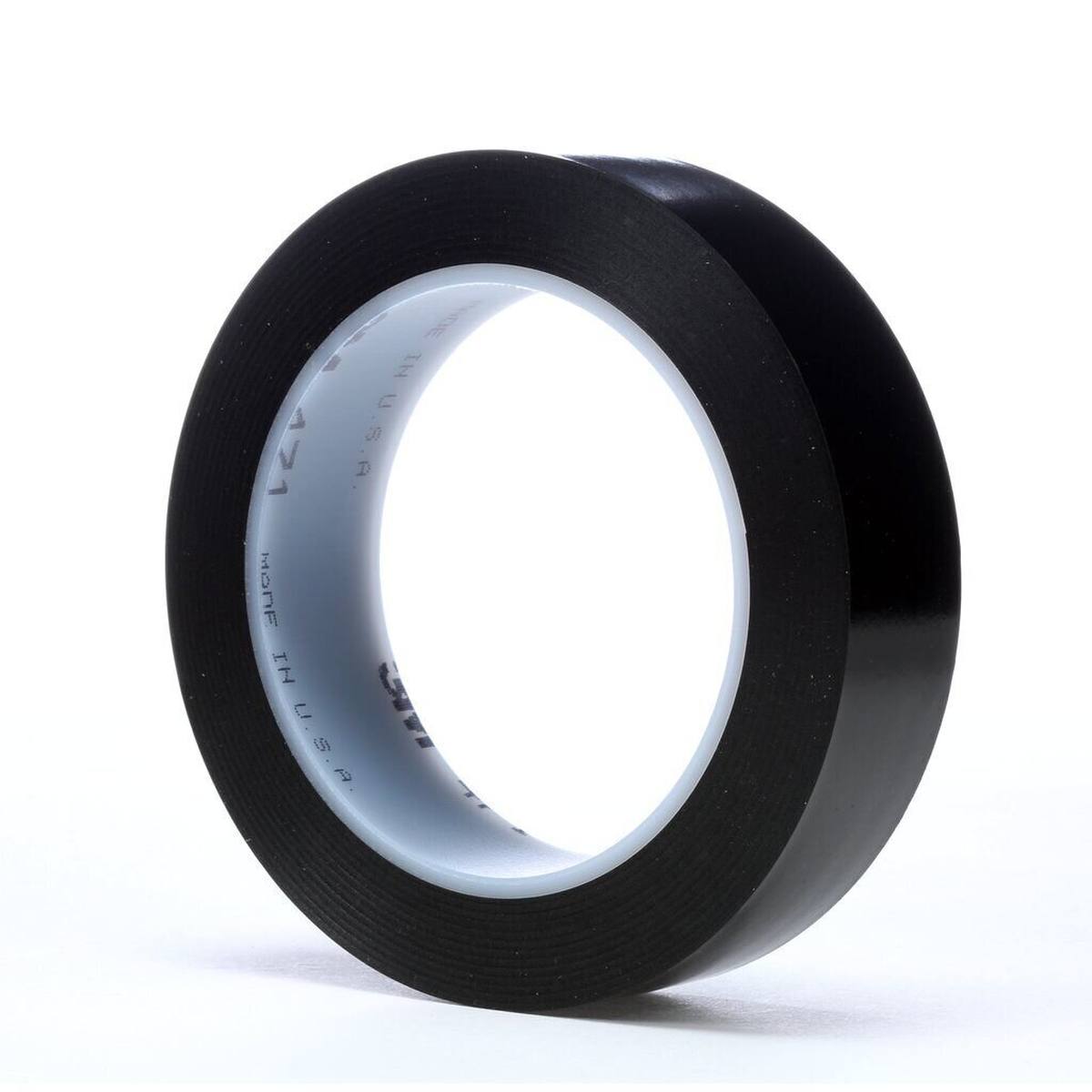 3M kleefband van zacht PVC 471 F, zwart, 25 mm x 33 m, 0,13 mm