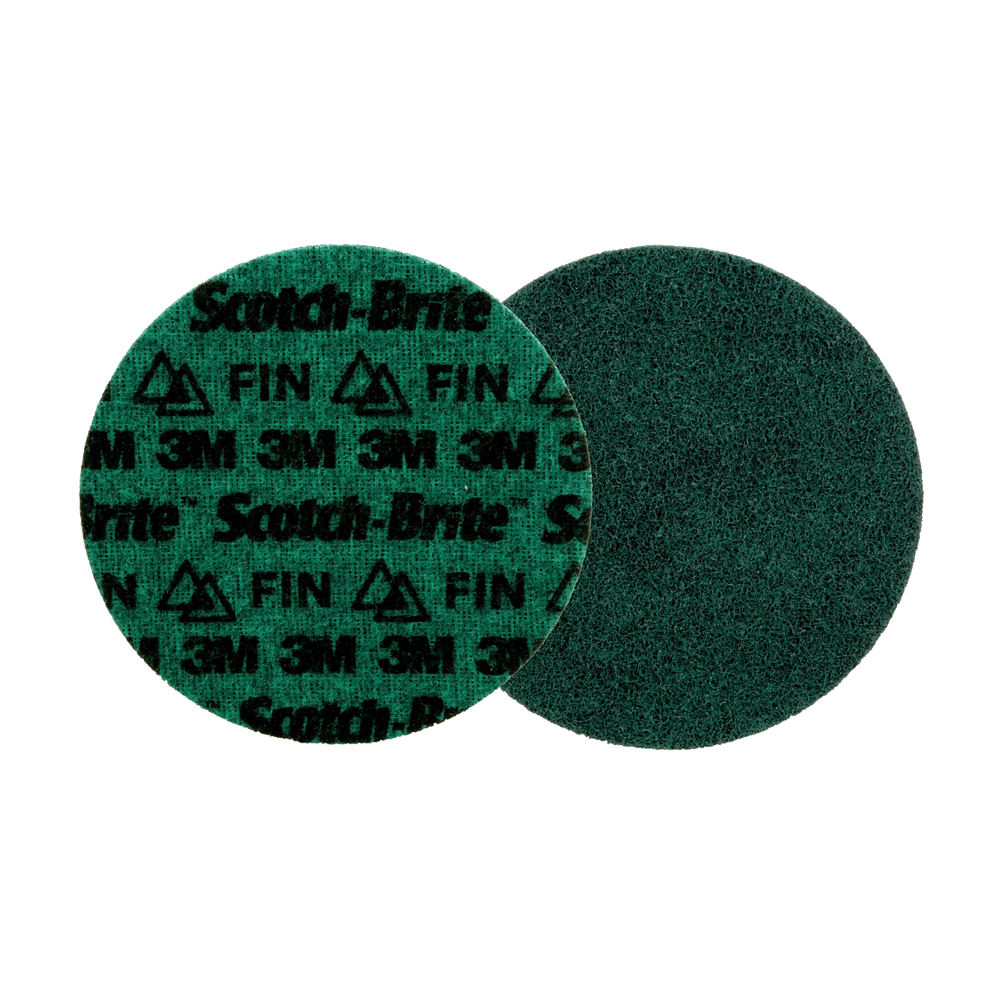 3M Scotch-Brite Disco no tejido de precisión, PN-DH, fino, 150 mm x sin agujero