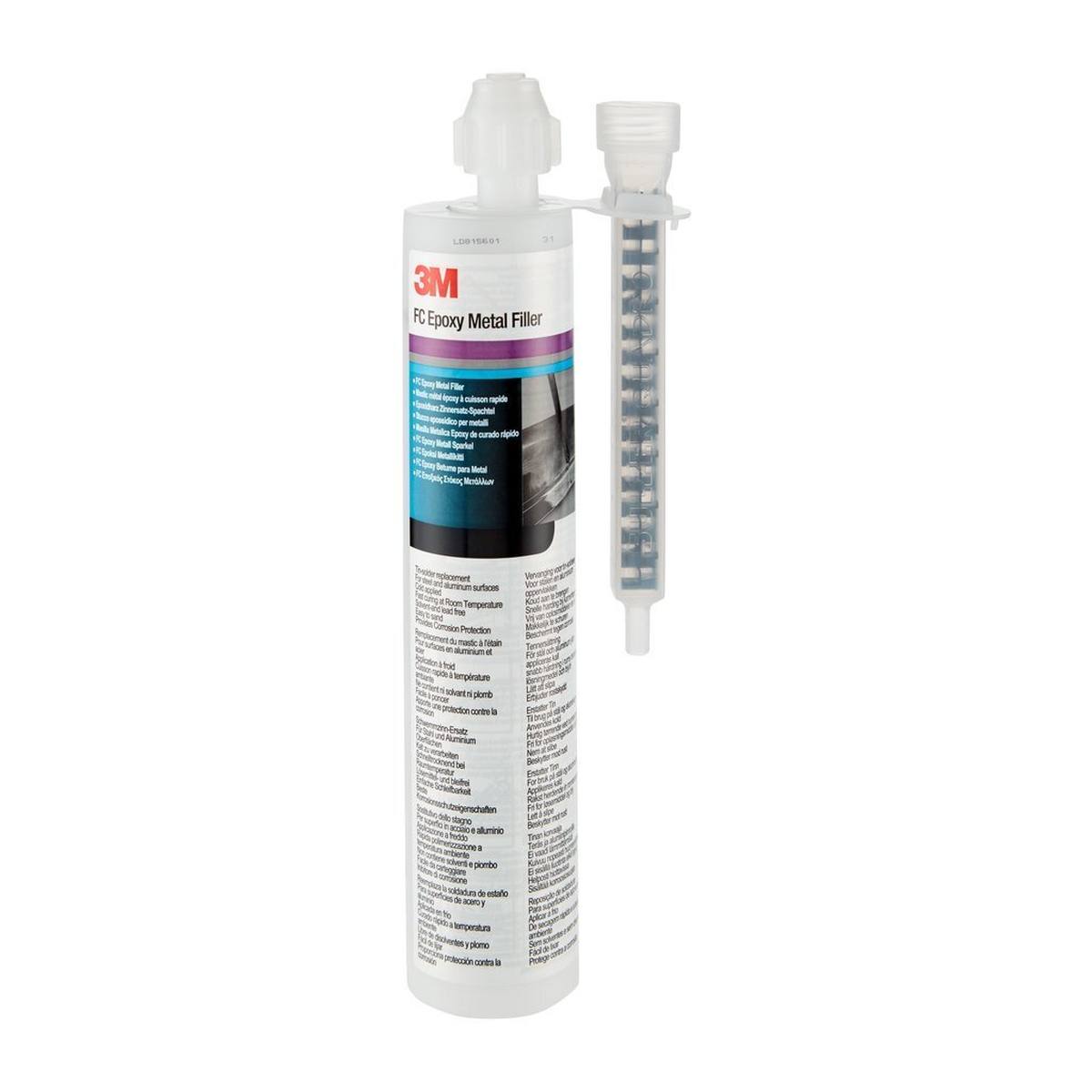 3M Epoxy resin tin substitute filler, 180ml cartridge 37455 incl. 1 mixing nozzle 51875