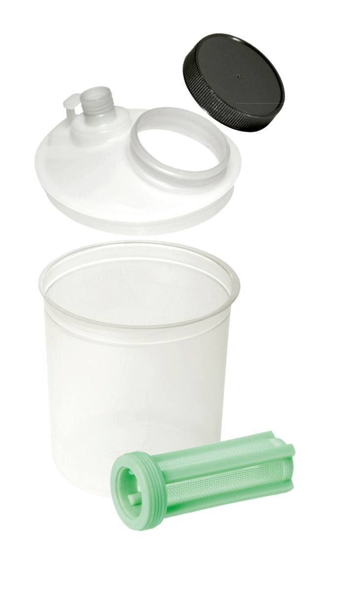 3M PPS Refillable kit, 25 inner cups &amp; lid incl. 200Î¼ filter, approx. 0.65 l #E16743