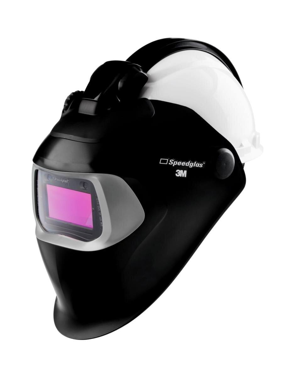 maschera per saldatura 3M Speedglas 100-QR con binario, con ADF 100V, con casco di sicurezza 3M H-701 #783520