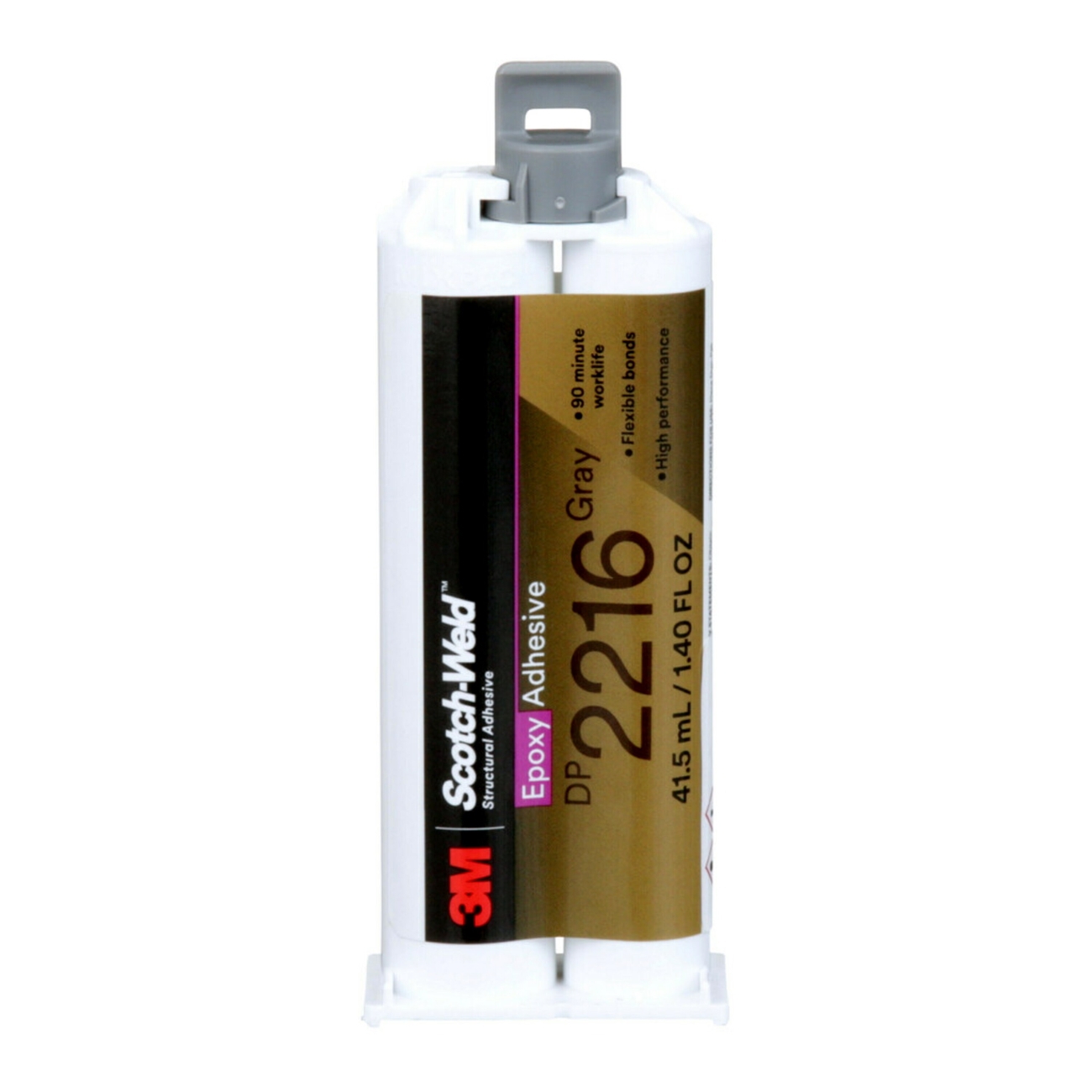 3M Scotch-Weld 2-component construction adhesive based on epoxy resin 2216 B/A, for the EPX system, gray, 41.5 ml