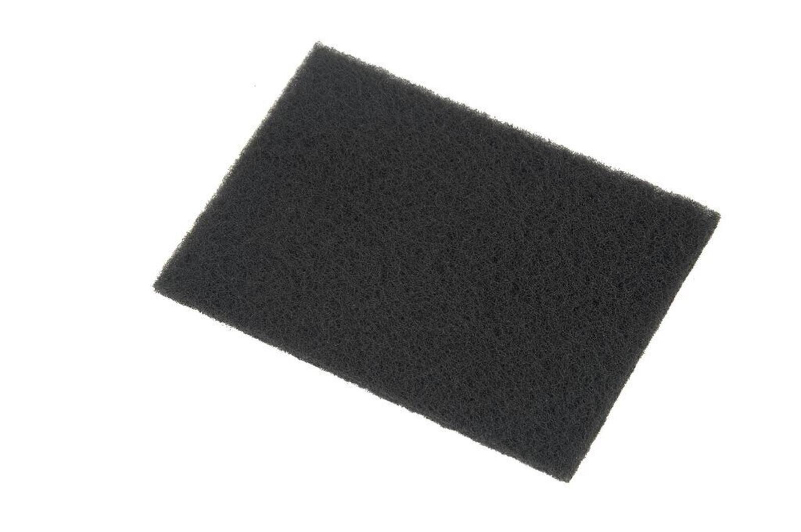 3M Scotch-Brite Hand pad 2295, black, 158 mm x 224 mm x 12 mm