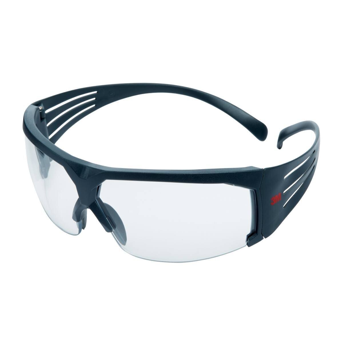 3M SecureFit 600 Schutzbrille, graue Bügel, robuste Antikratz-Beschichtung (K), transparente Scheibe, SF601RAS-EU