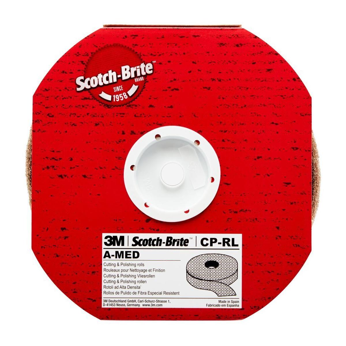 3M Scotch-Brite rollo no tejido CP-RL, 50 mm x 5 m, A, mediano