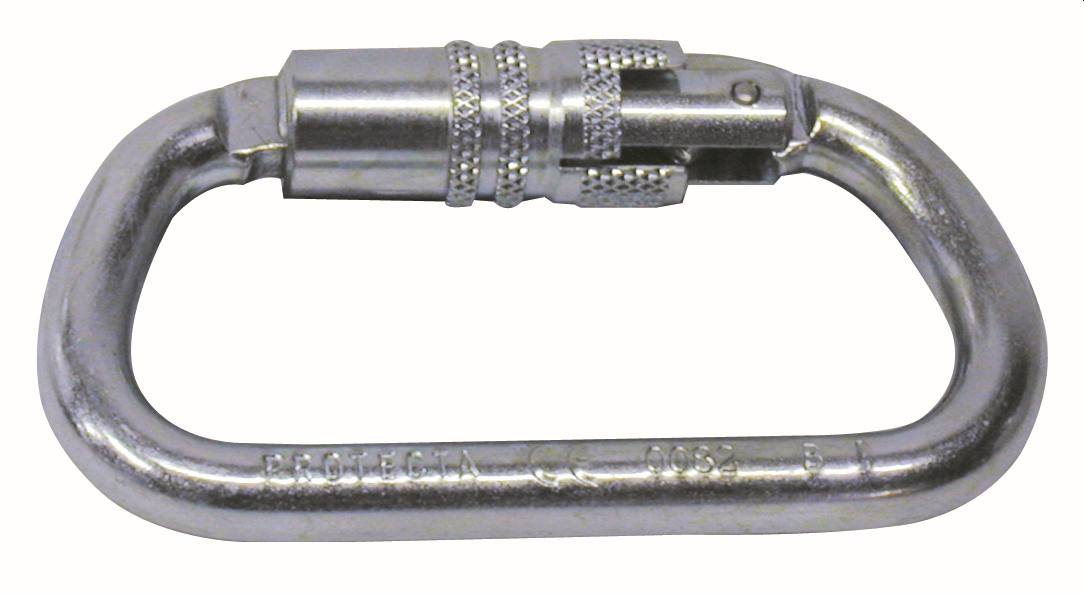 3M DBI-SALA Twist-Lock Stahl-Karabiner, Bruchlast: 25 kN, Öffnungsweite 18 mm, 18 mm