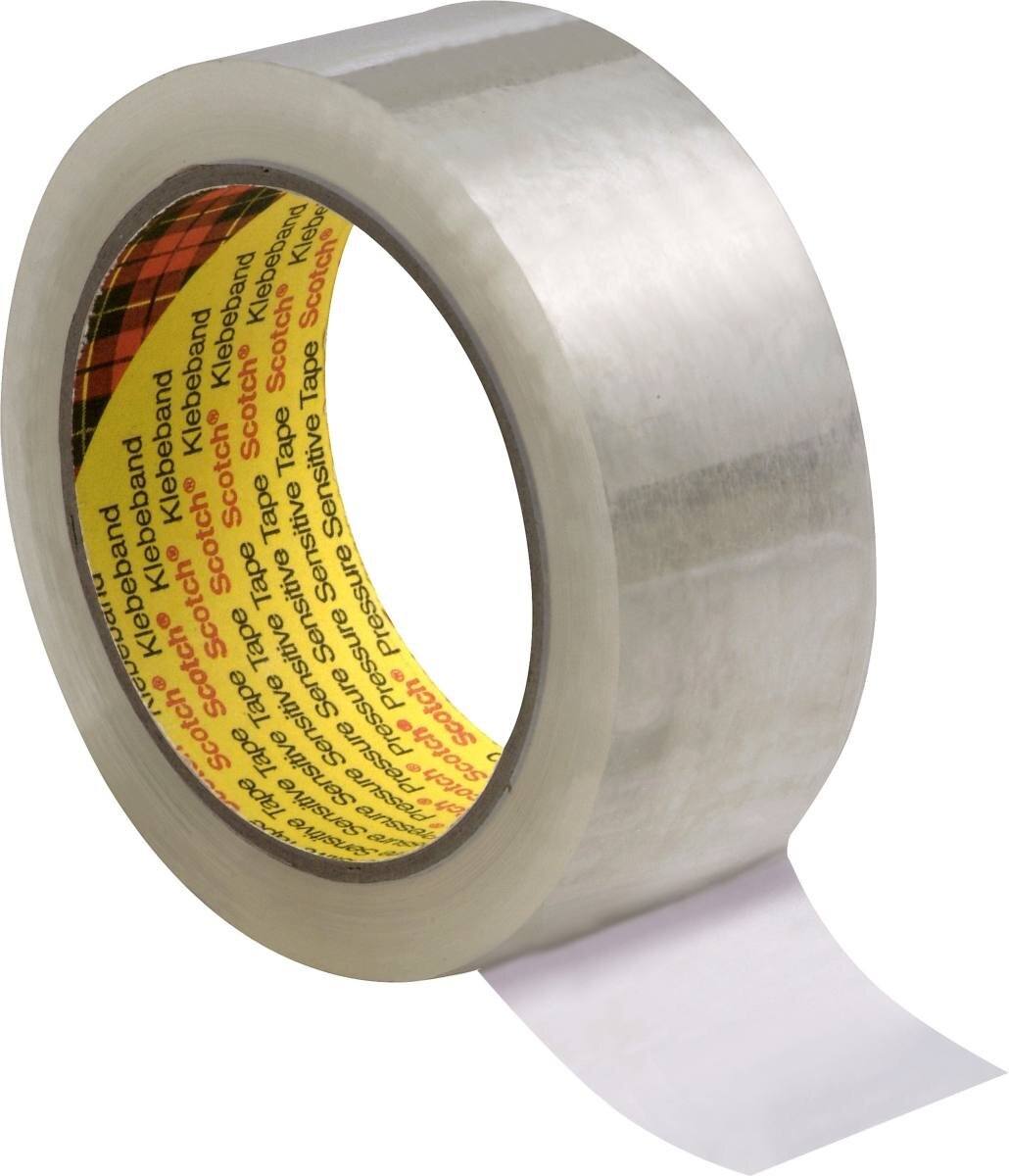 3M Scotch packaging tape 309, transparent, 38 mm x 66 m, 0.05 mm