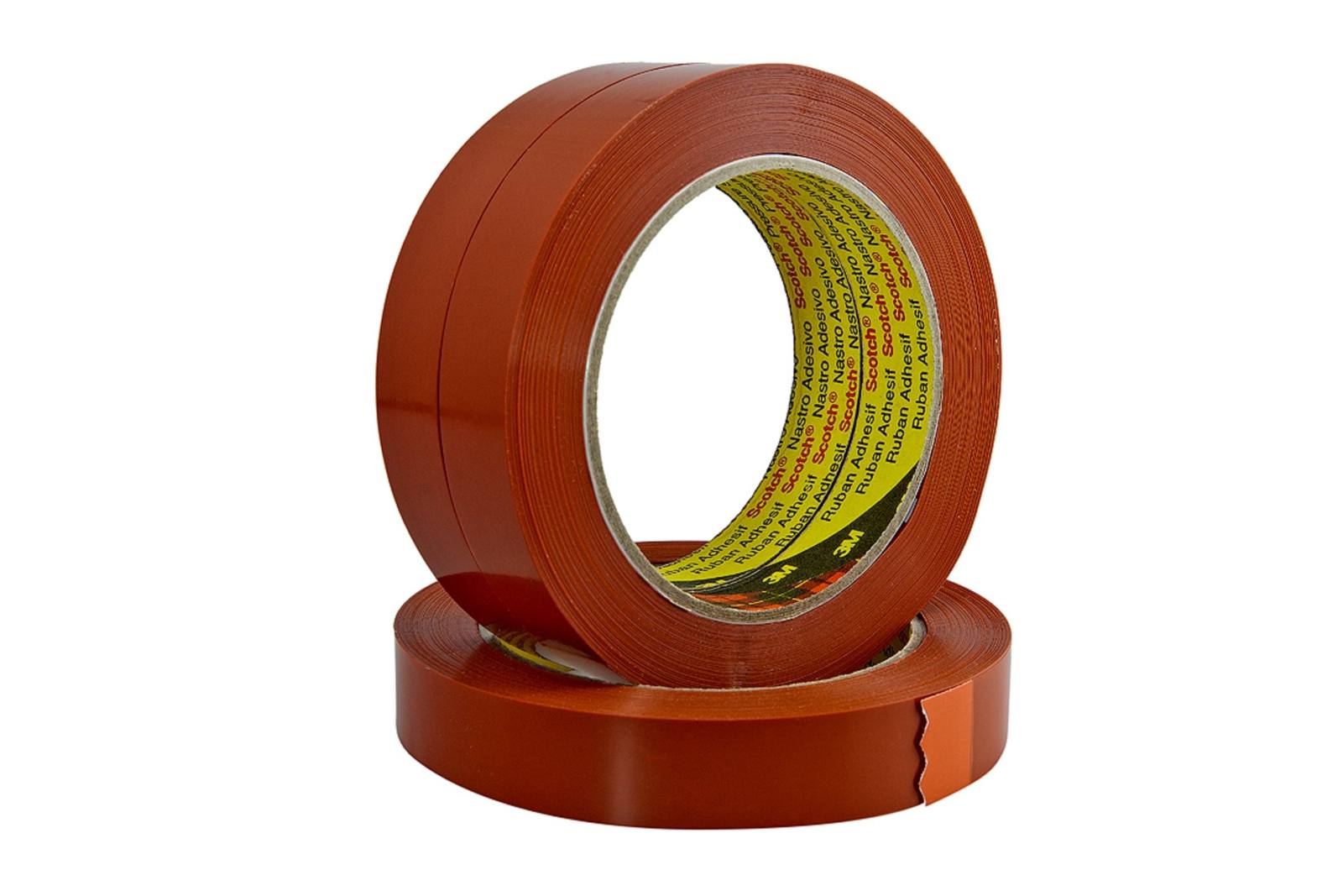 3M Scotch strapping tape 3741, orange, 19 mm x 66 m, 0.071 mm