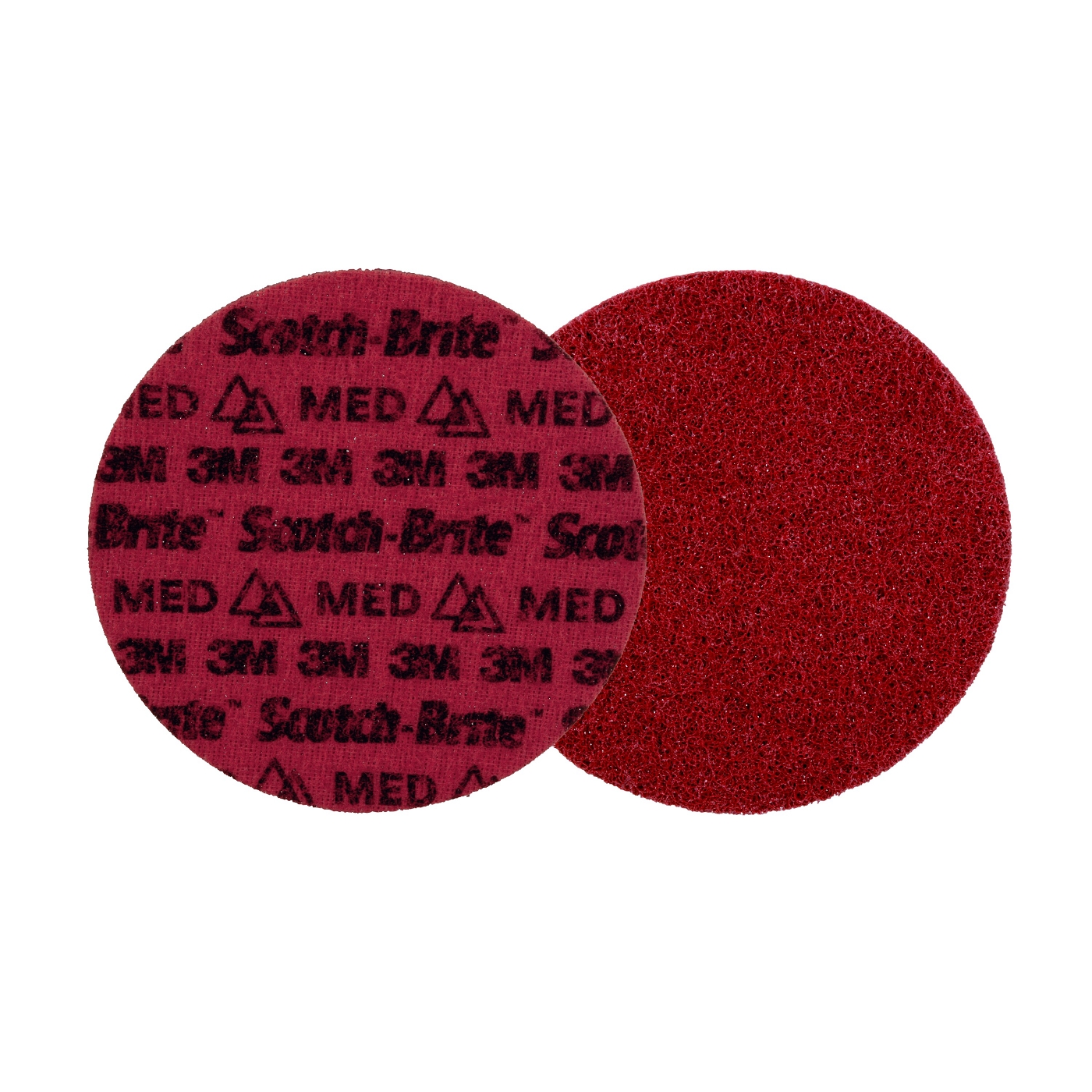 3M Scotch-Brite disco di precisione in tessuto non tessuto, PN-DH, medio, 178 mm x nessun foro