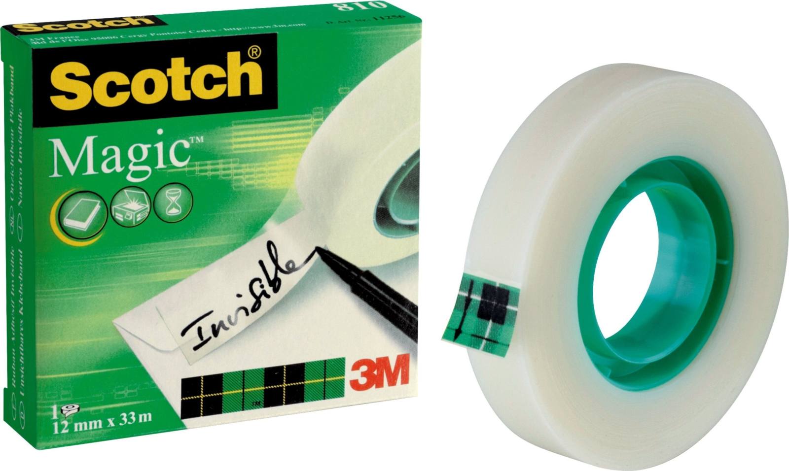 3M Scotch Magic adhesive tape 1 roll 12 mm x 33 m