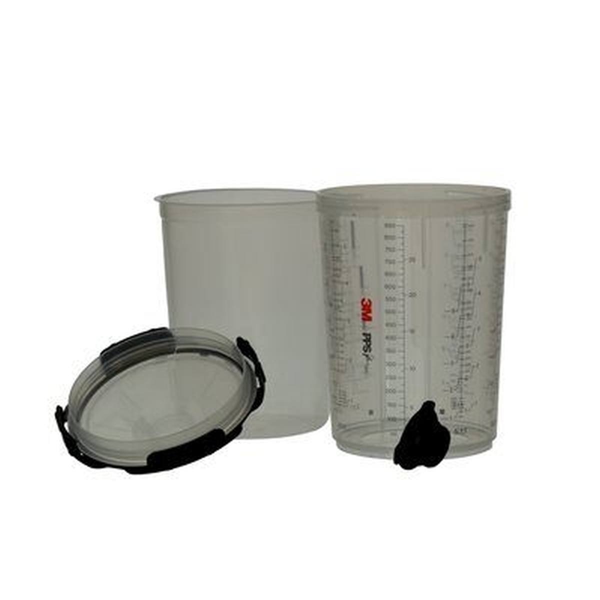 3M PPS Series 2.0 set, large, 850 ml, 200Î¼ filter, 50 inner cups l 50 lids l 32 sealing caps l 1 outer cup 26024