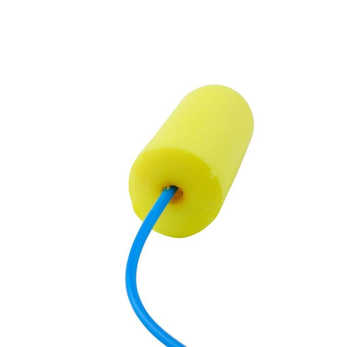 3M E-A-R Soft Yellow Neons, avec cordon, polyuréthane, flexible et confortable, par paire dans un sac en polyéthylène, jaune fluo, SNR=36 dB, ES01005