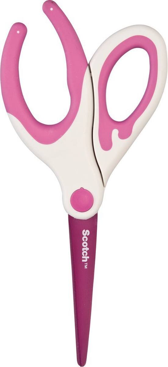 3M Scotch designer scissors pink 1 per pack 20 cm
