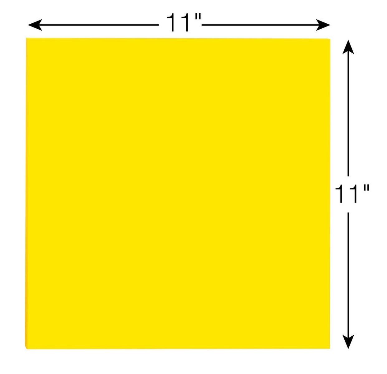 3M Post-it Super Sticky Big Notes BN11-EU, amarillo, 27,9 cm x 27,9 cm, 30 hojas