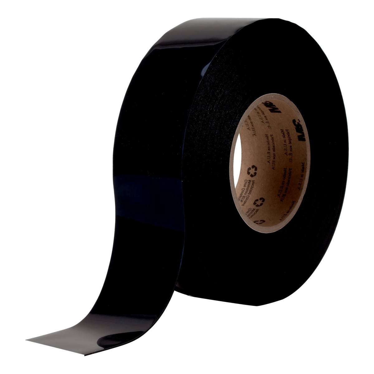 3M high performance sealing tape 4411B, 75 mm x 16.5 m, 1 mm, black